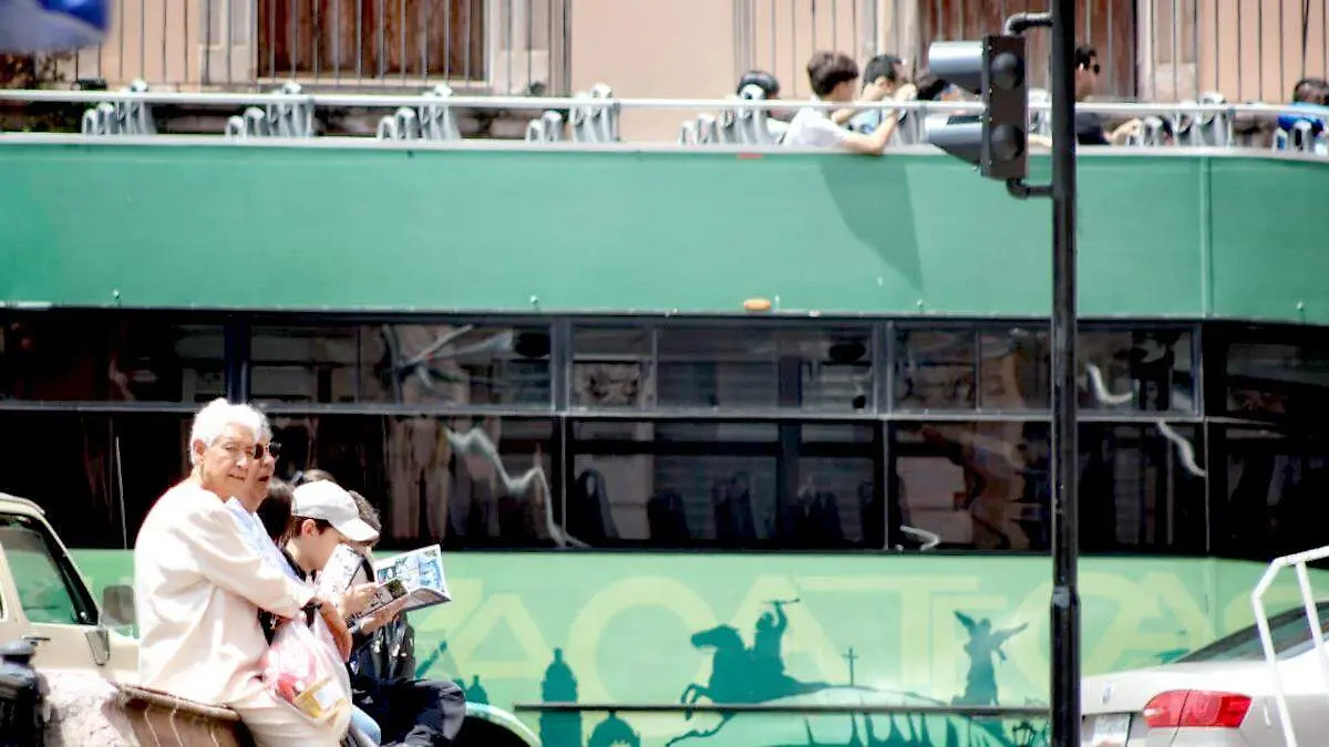 Turistas en Zacatecas