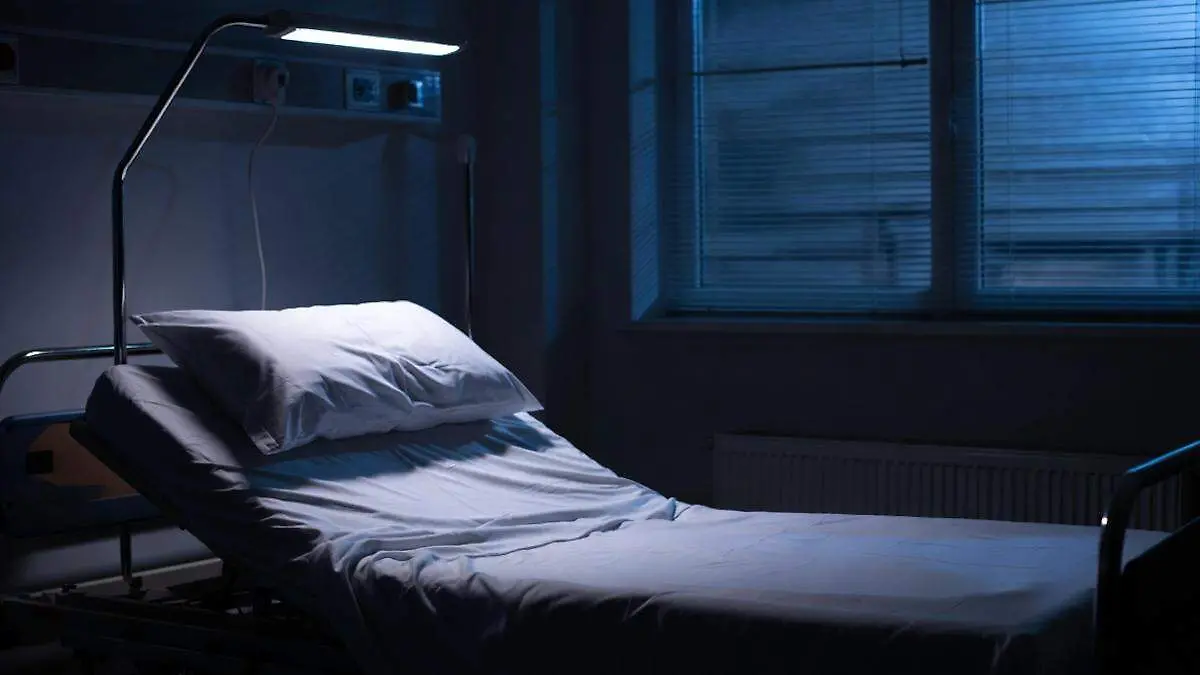 Imagen ilustrativa de una cama de hospital