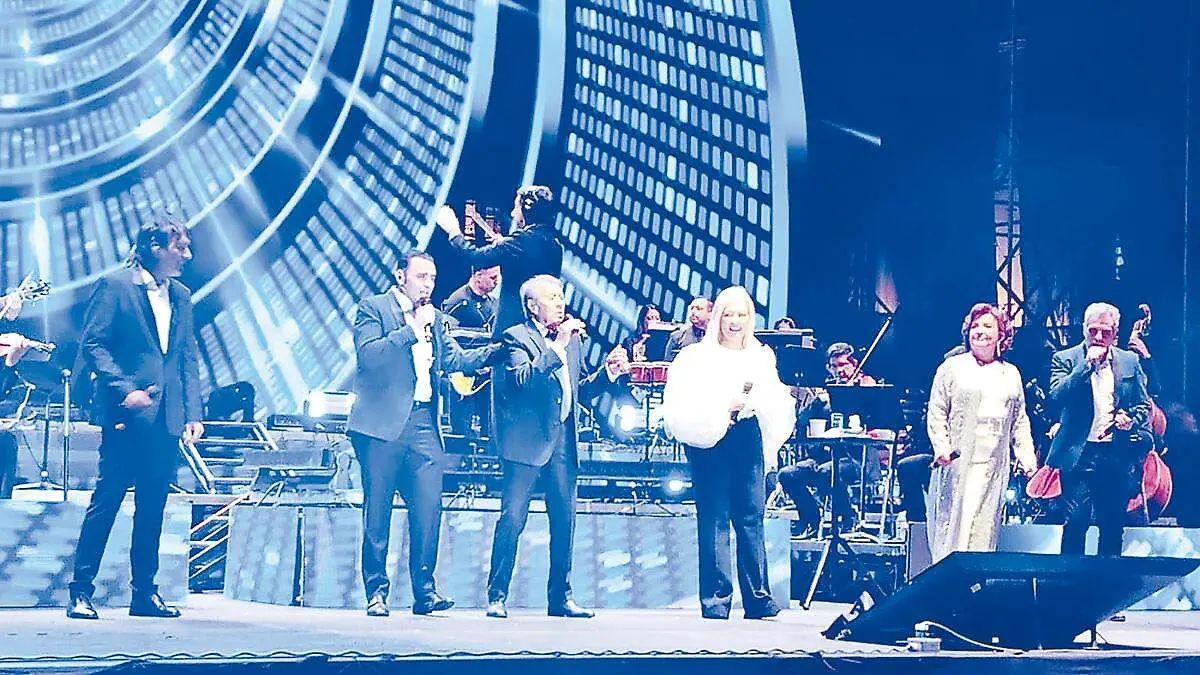 Napoleón y Mocedades en concierto en Zacatecas