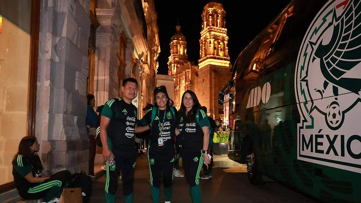 Integrantes de la Selección Mexicana Femenil de Futbol