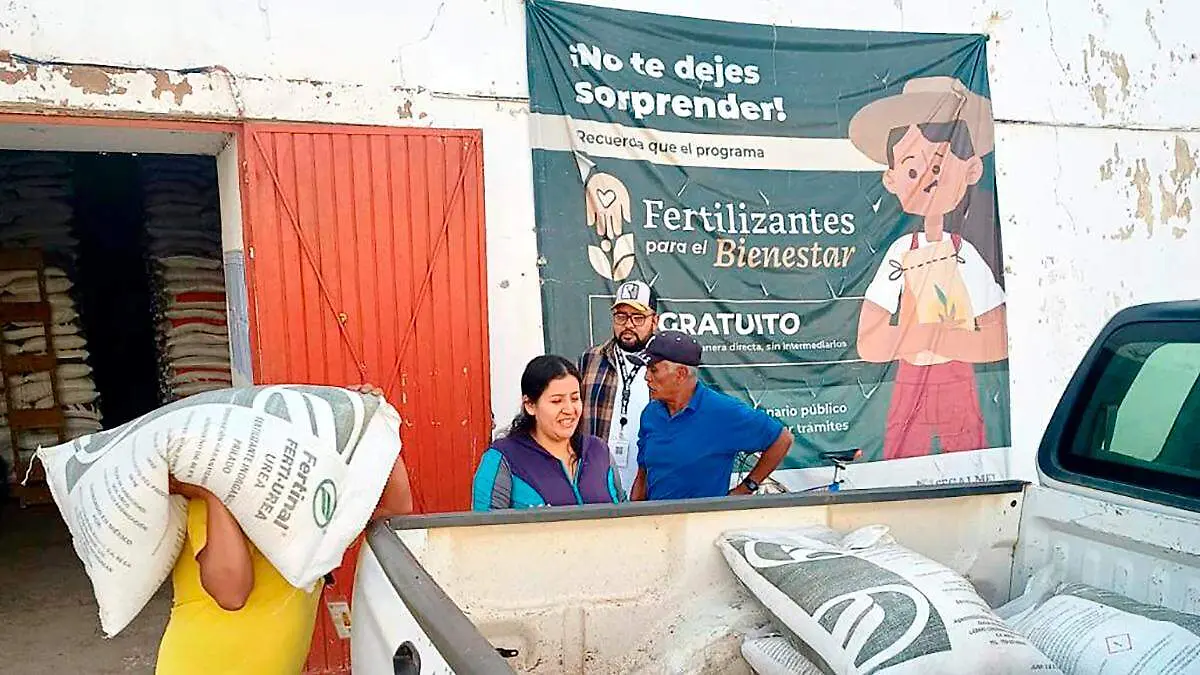 Programa de fertilizantes en Zacatecas