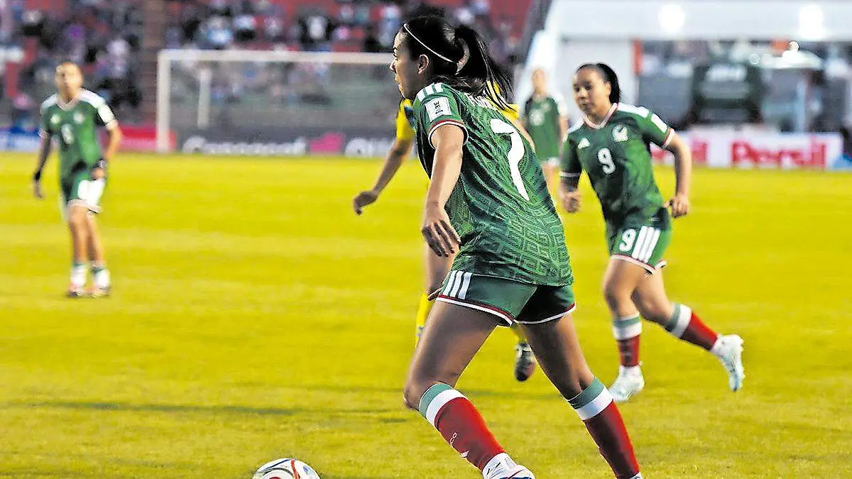 Mexico femenil enfrentó a Islas Vírgenes en Zacatecas