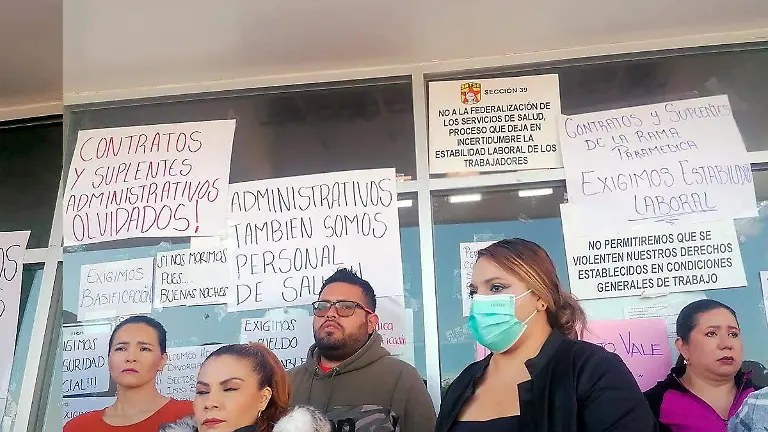 Personal suplente paraliza el Hospital de la Mujer