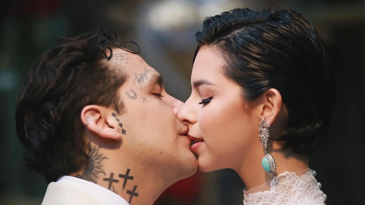 Christian Nodal y Ángela Aguilar