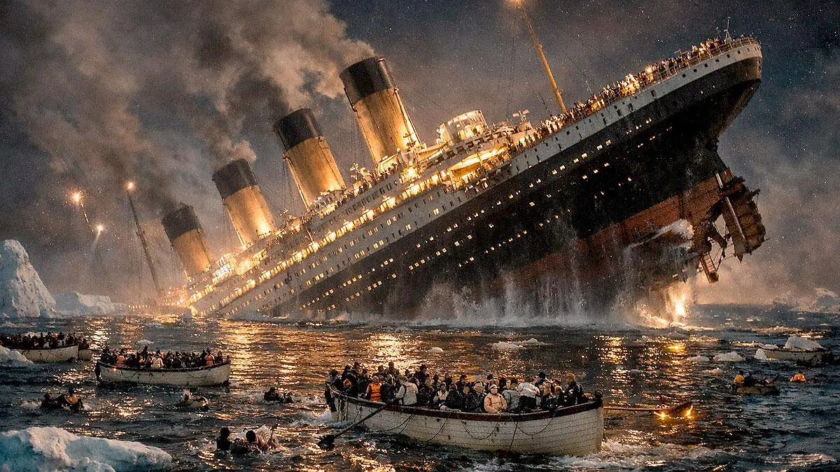 Hundimiento-del-Titanic