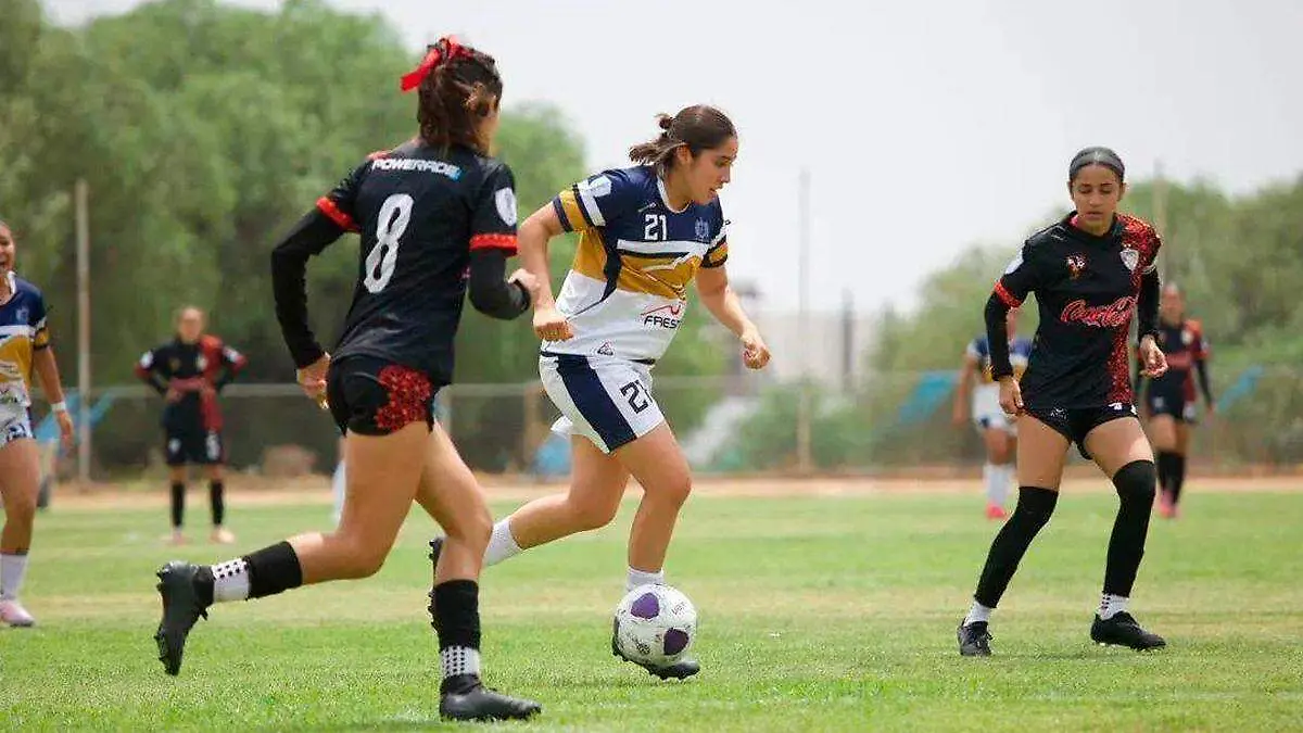Partido de futbol femenil