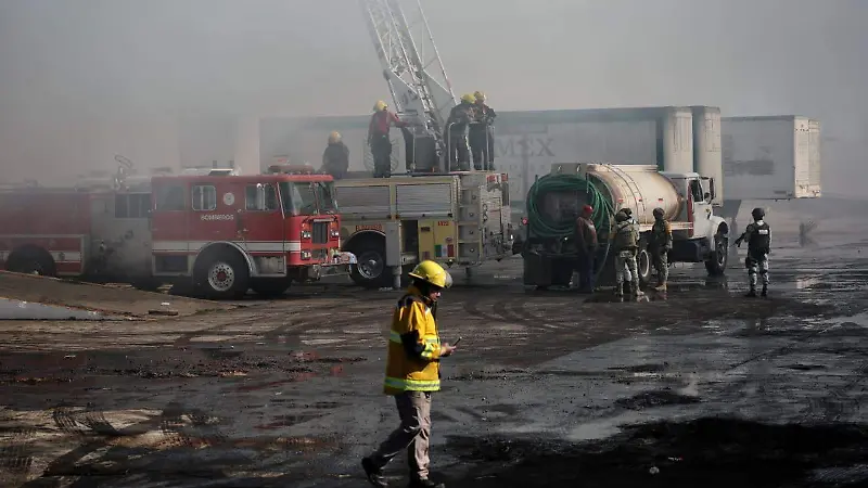 Pérdida total tras incendio en bodega de Alimentación del Bienestar en Zacatecas