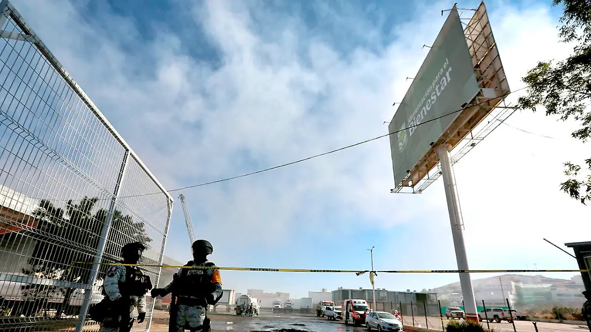 Elementos de la Guardia Nacional en bodegas de Alimentación del Bienestar en Zacatecas