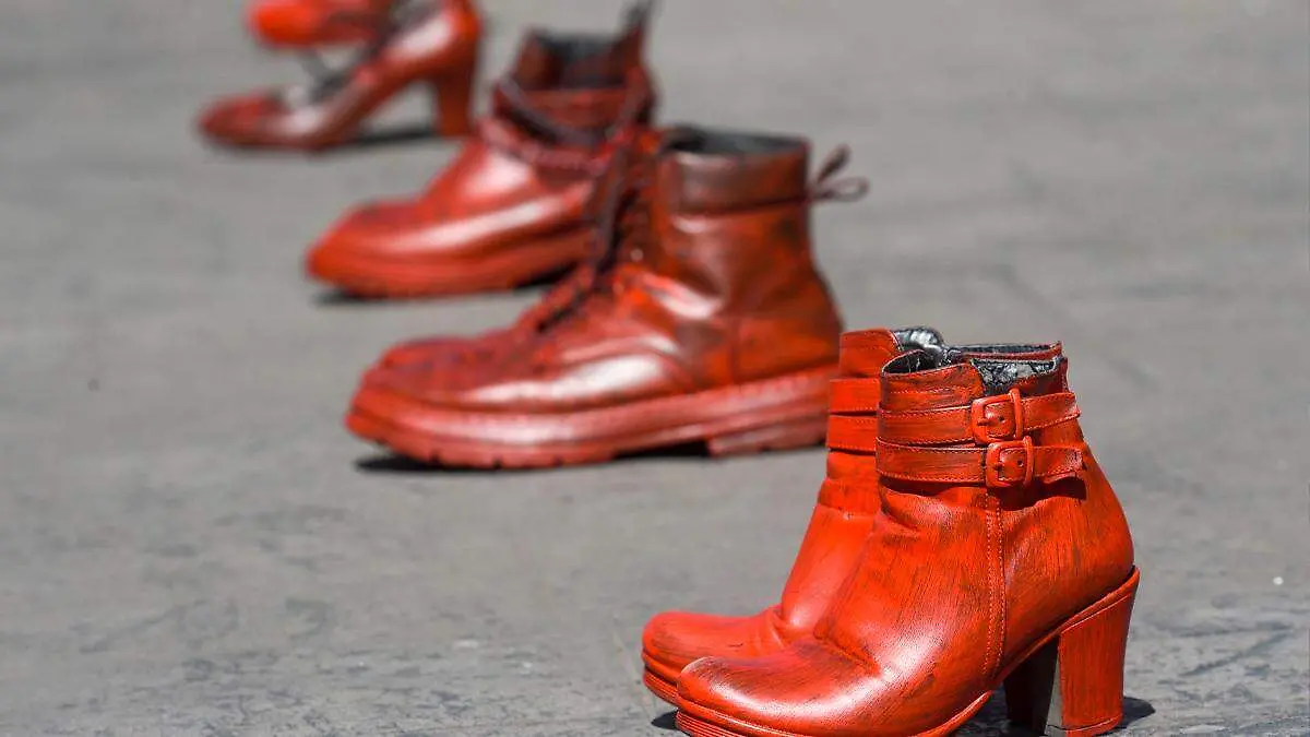 Manifestación contra el feminicidio