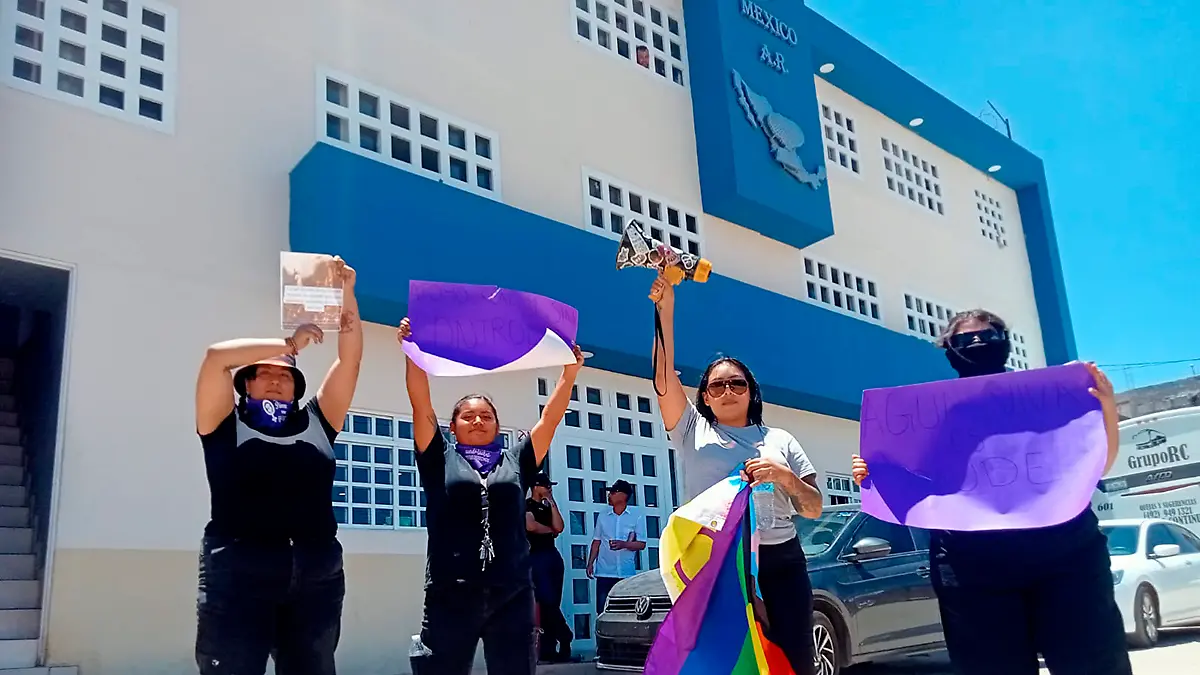 Protesta centro de rehabilitación Agua Viva