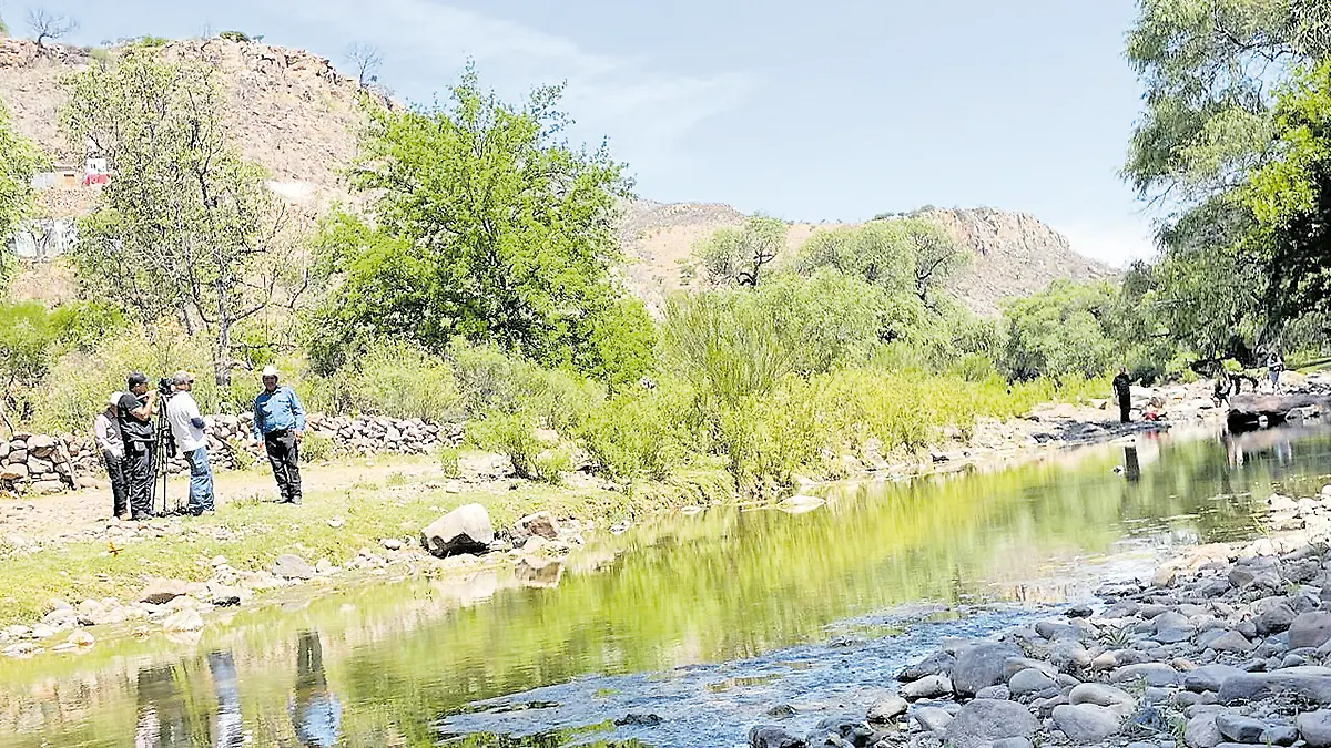 Río Atenco en el municipio de Jiménez del Teul, Zacatecas