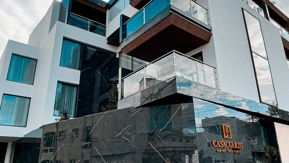 Fachada del hotel Casa Cuarzo Boutique