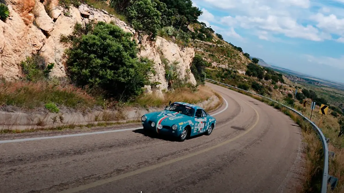 Carrera panamericana en Zacatecas