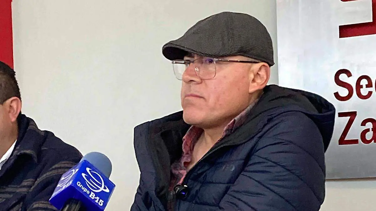 Filiberto Frausto Orozco, dirigente de la Sección 34 del SNTE