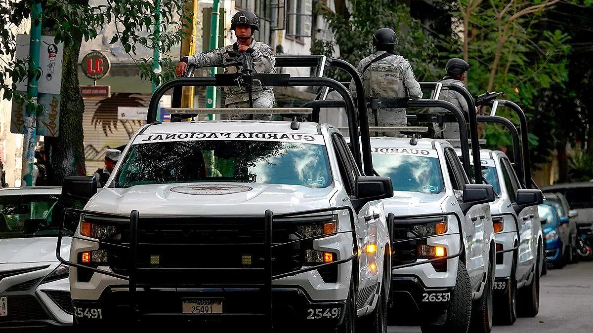 Elementos de la Guardia Nacional