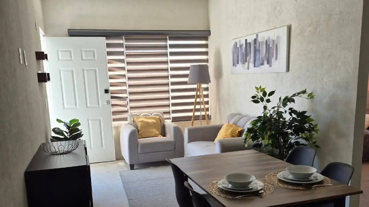 Casa muestra Vivienda del Bienestar en La Escondida, Zacatecas