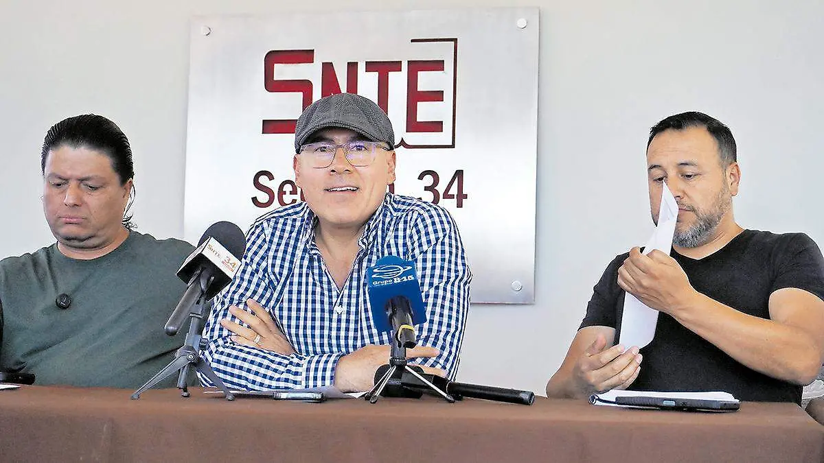 Filiberto Frausto Orozco, secretario general del SNTE sección 34