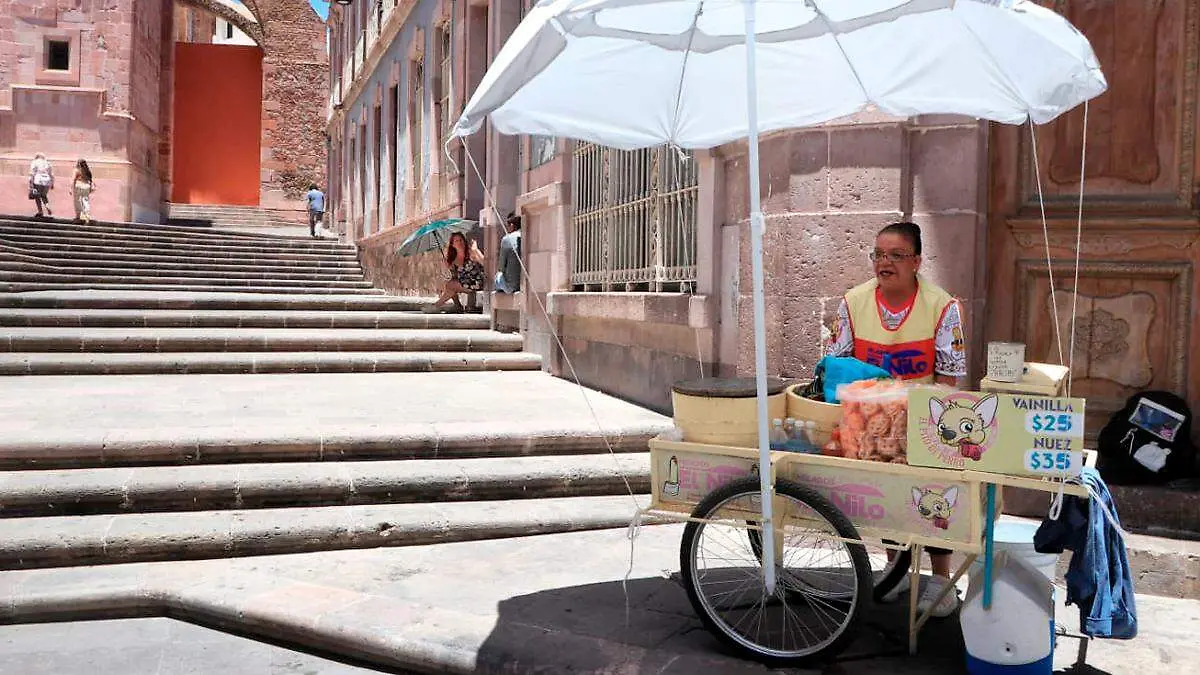 Vendedora de helados