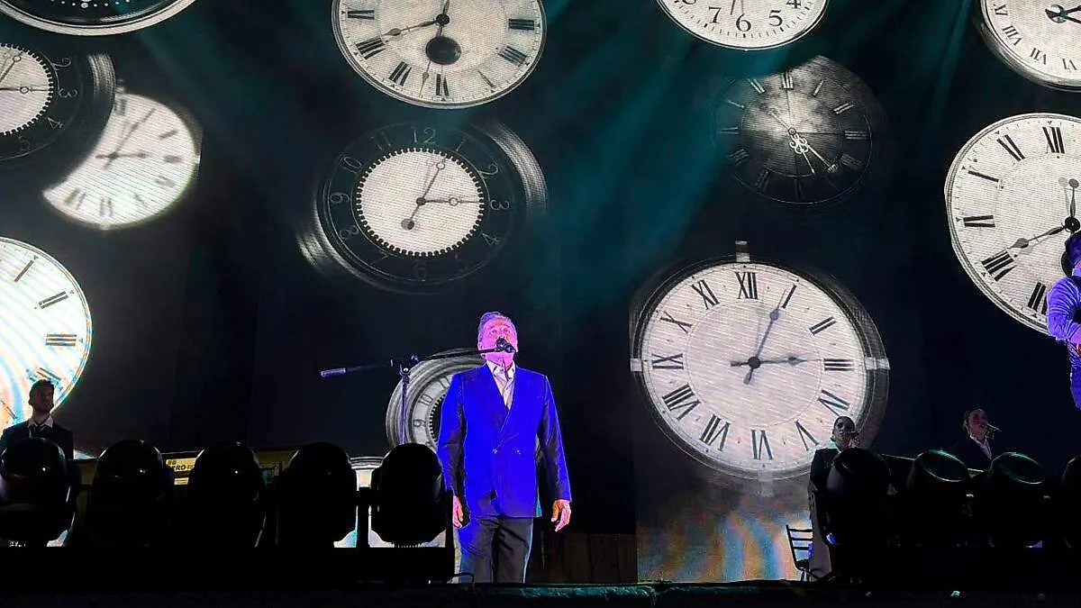Ricardo Montaner en concierto en Zacatecas