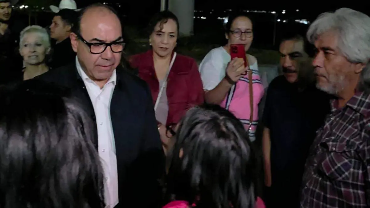 Rector de la UAZ durante la liberación de alumnos de la máxima casa de estudios