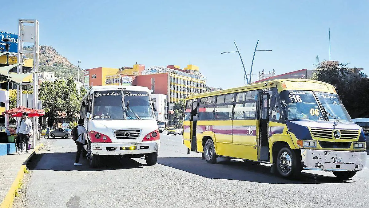 Transporte público zacatecas