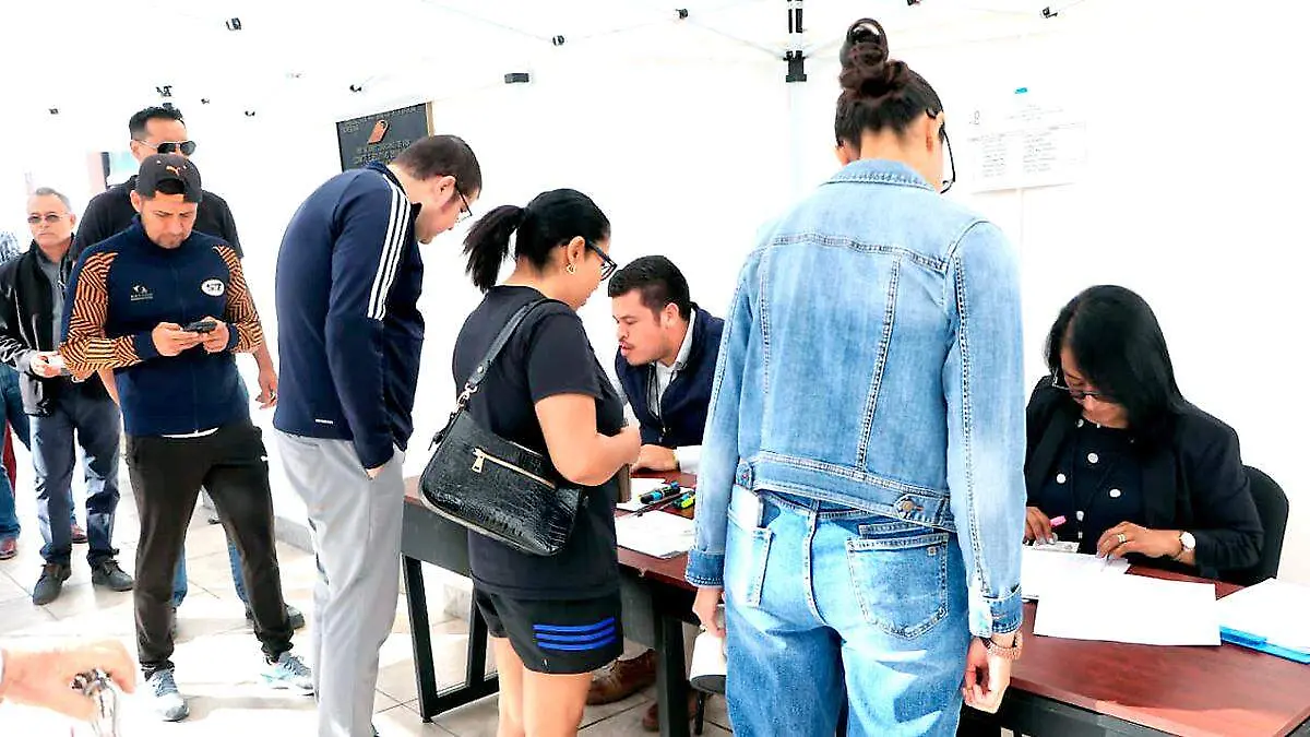 Jornada electoral en el SPUAZ