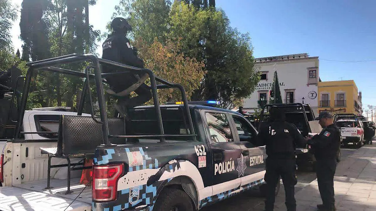 Elementos de la Policía Municipal de Jerez, Zacatecas