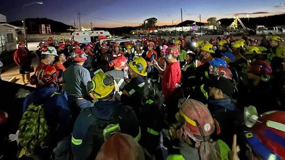 Trabajadores Mina La Colorada