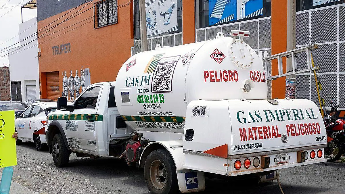 Distribución de gas LP en Zacatecas