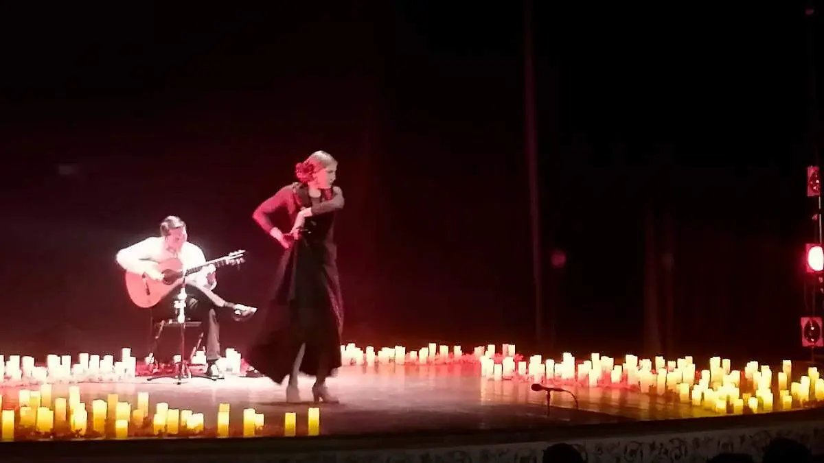 Flamenco en el Teatro Calderón en Zacatecas
