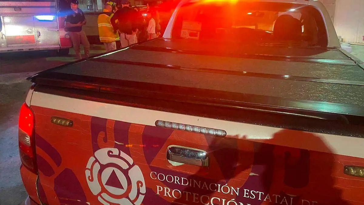 Camioneta de Protección Civil