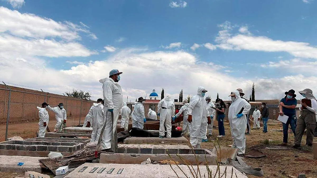 Exhumación en Fresnillo
