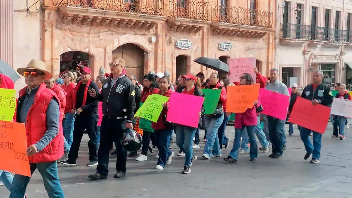 Marcha del SNTE