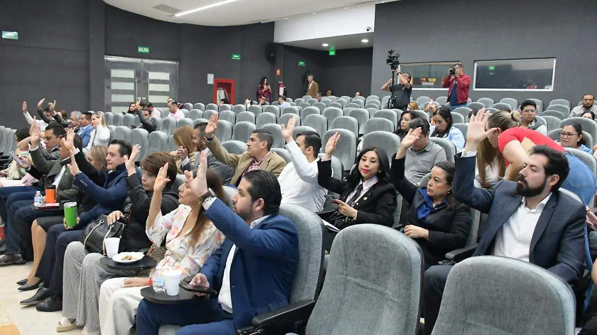 Sesión del Congreso del Estado de Zacatecas en sede alterna