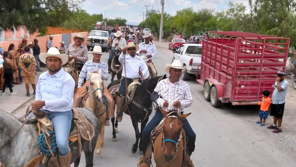 Cabalgata en Concepción del Oro, Zacatecas