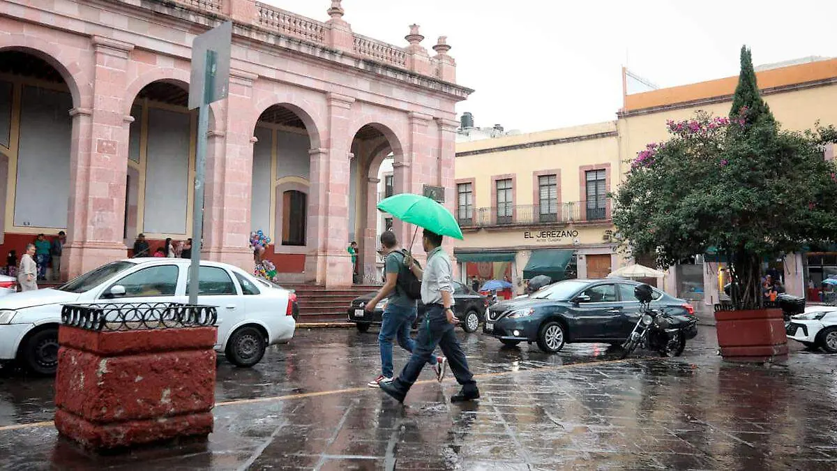 Lluvia en Zacatecas