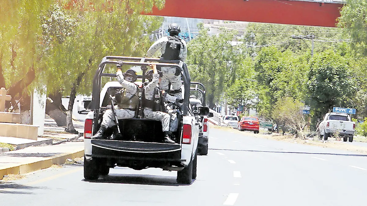 Rondines policiacos en Zacatecas