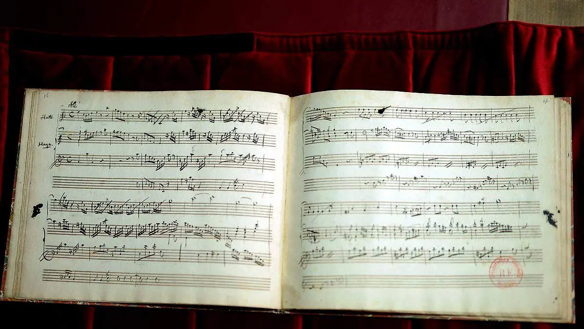 Partituras de Mozart
