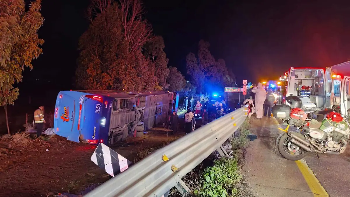 Accidente en carretera federal 45 tramo Morelos-Zacatecas