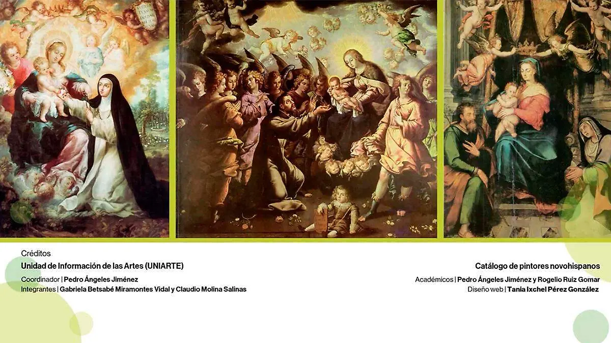 Catálogo de pintores novohispanos
