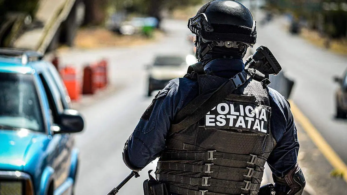 Elemento de la Policía Estatal