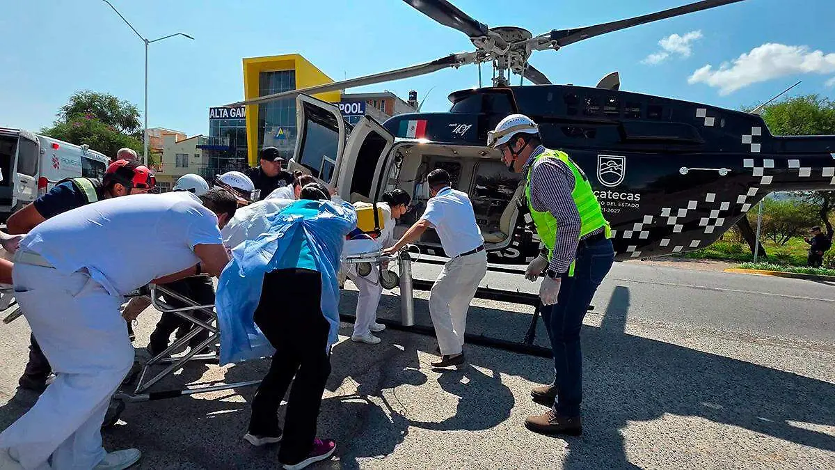 Traslado de menor a Hospital IMSS Solidaridad Zacatecas