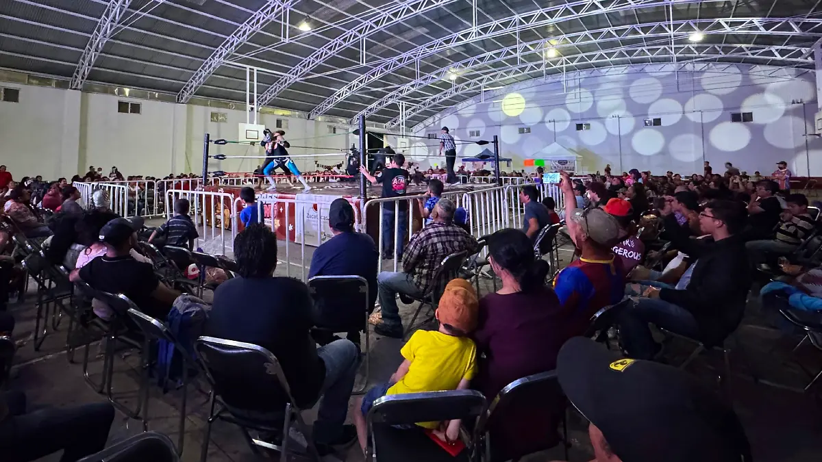 Función de lucha libre en Fresnillo