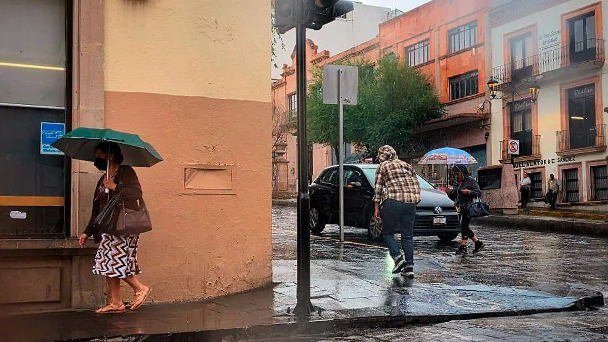 Lluvia en zacatecas