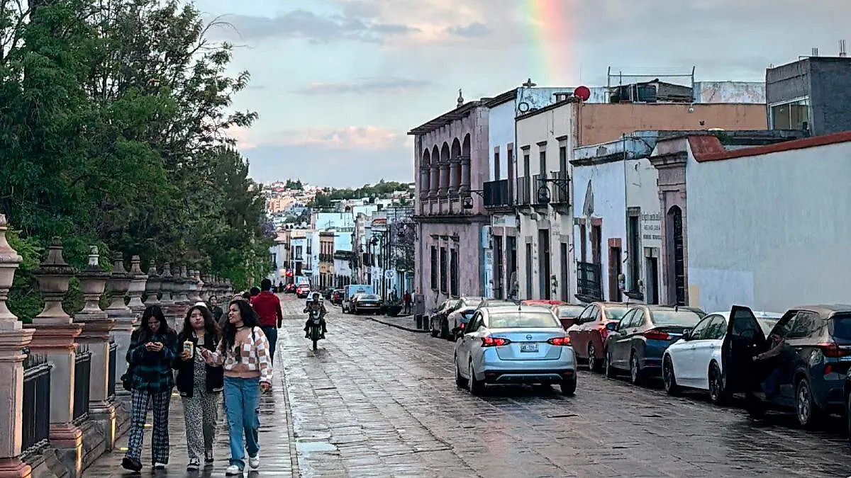 Lluvia en Zacatecas
