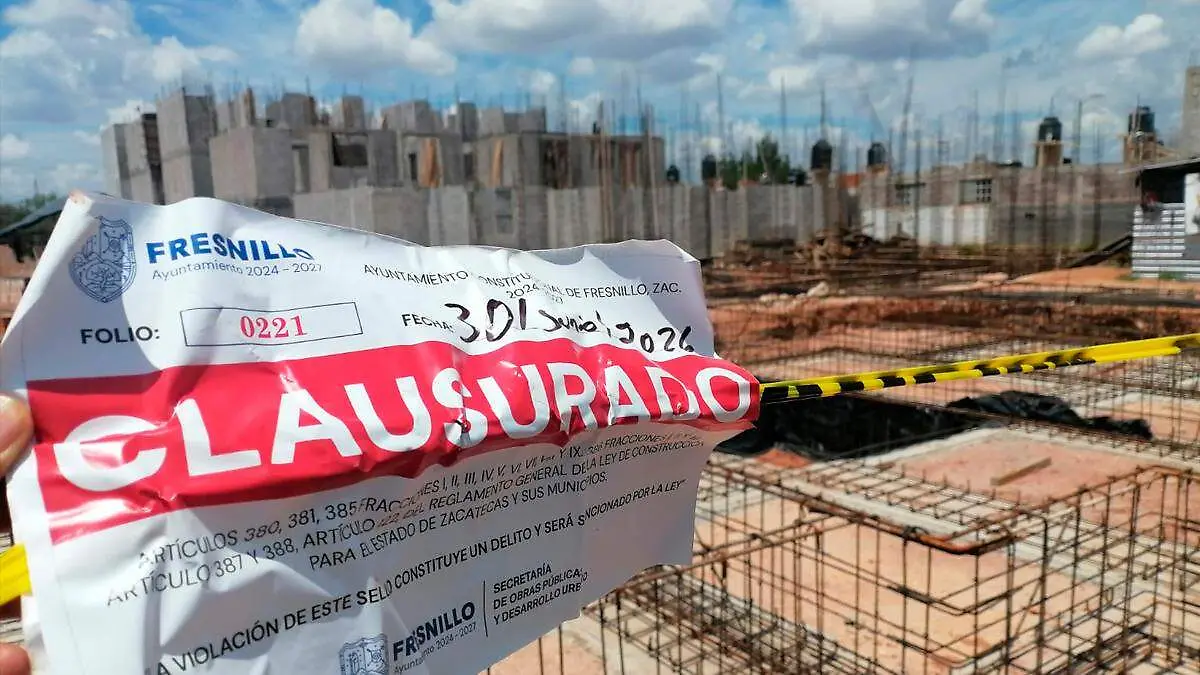 Clausura de obra viviendas del bienestar