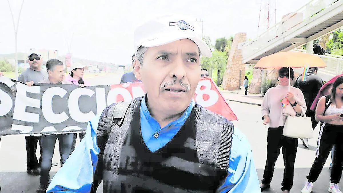 Marcelino Rodarte Hernández, secretario general de la sección 58 del SNTE