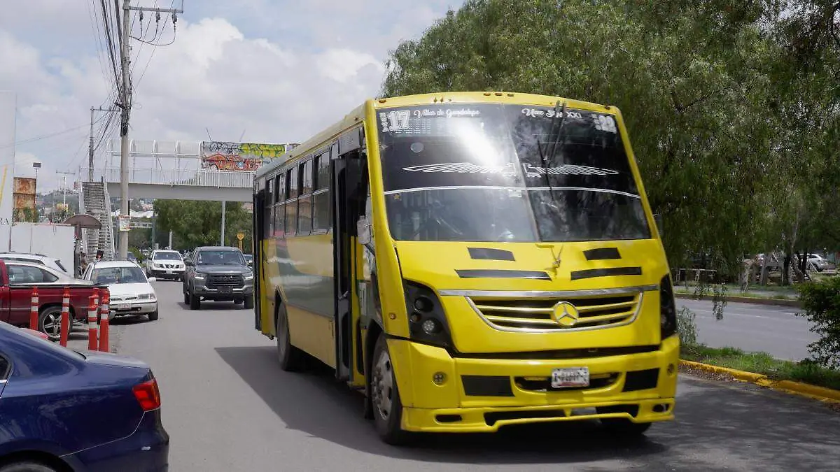 Autobús de transporte urbano de la zona conurbada Zacatecas-Guadalupe