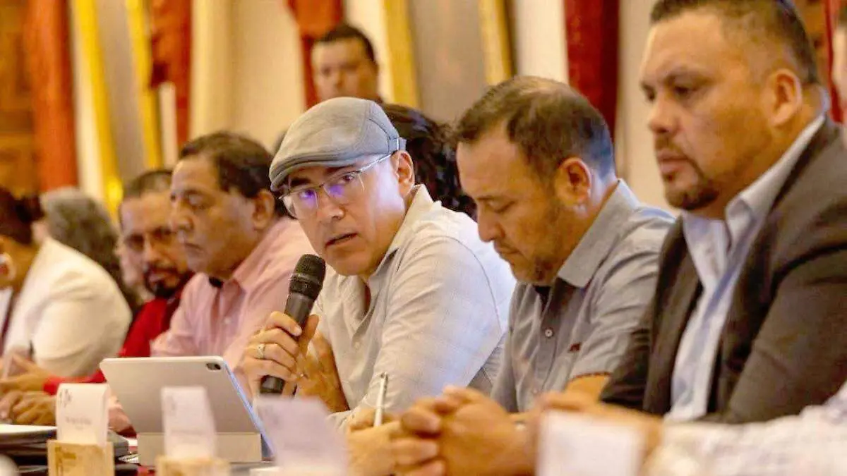 Filiberto Frausto, secretario general de la sección 34 del SNTE