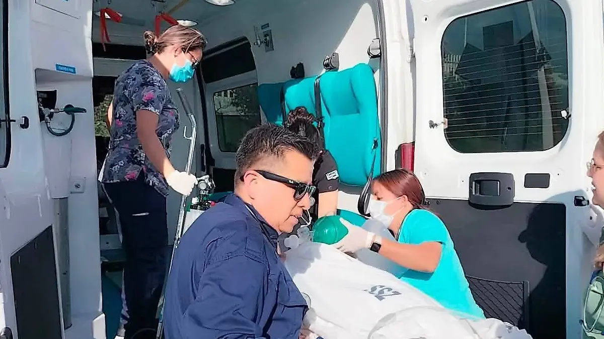 Traslado de menor a un hospital